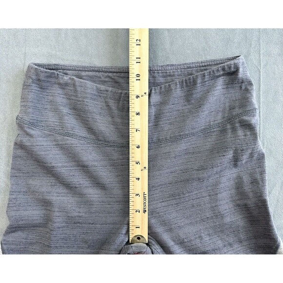 RBX Capri Leggings Women's Medium Gray White Pull On Elastic Waistband High Rise - Picture 7 of 9